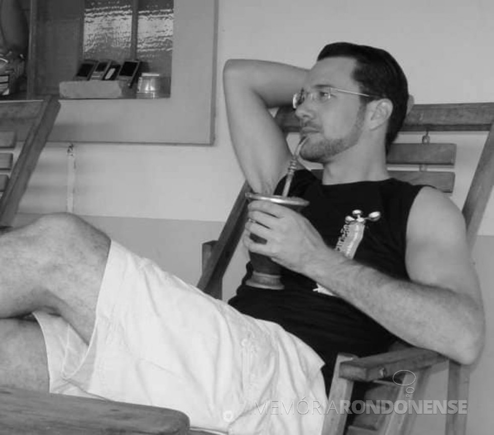 || Rondonense Leandro Marcio (Nino) Limberger, falecido em final de julho de 2021.
Imagem: Acervo pessoal - FOTO 16 -