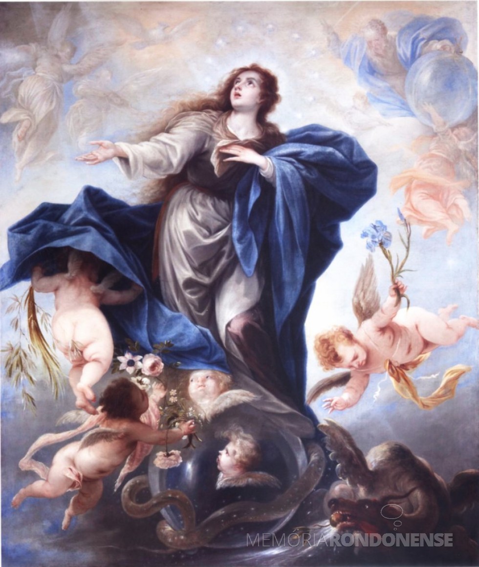 || Nossa Senhora da Conceição, pintura de Juan Antonio de Frias y Escalante, de 1667.
Imagem: Acervo Wikipedia - FOTO 2 -