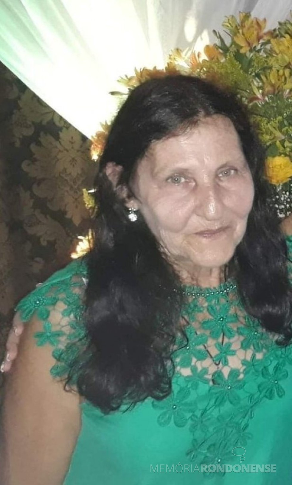 || Pioneira rondonense Lurdes Besen falecida em outubro de 2019.
Imagem: Acervo Capela São Paulo de Vila Curvado - FOTO 18 - 
