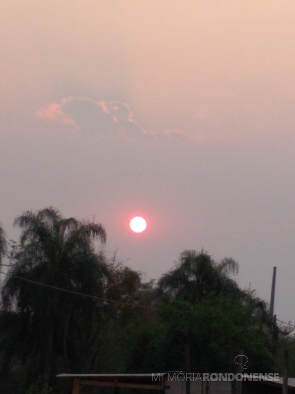 || Final de tarde em Marechal Cândido Rondon, no dia 20 de setembro de 2021.
Imagem: Acervo e crédito da pioneira rondonense e professora aposentada Ilda Bet - FOTO 18 -