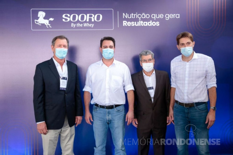 || Thomas Bier Herrmann, presidente do Conselho de Administração da Sooro Renner; governador Carlos Massa