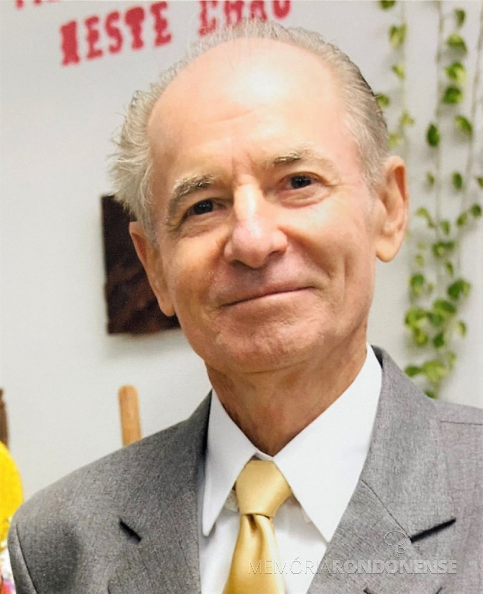 || Agricultor rondonense Antônio Krenchinski, falecido em julho de 2015.
Imagem: Acervo Câmara Municipal de Marechal Cândido Rondon - FOTO 7 -