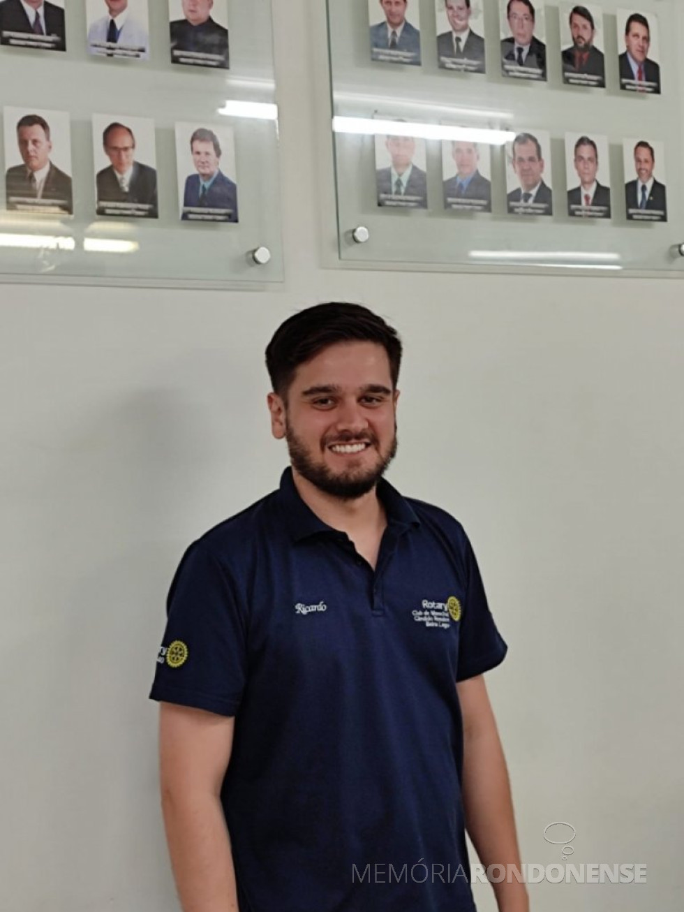 || Ricardo Vollrath, eleito presidente do Rotary Club Beira Lago de Marechal Cândido Rondon, em dezembro de 2021.
Imagem: Acervo O Presente - FOTO 25 -