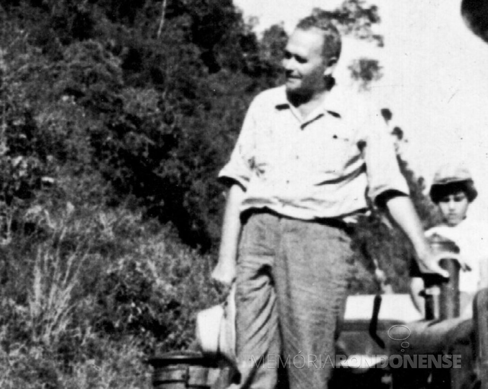 || Pioneiro Willy Barth que tomou posse como prefeito eleito de Toledo (PR), em dezembro de 1960.
Imagem: Acervo O Presente - FOTO 6 -