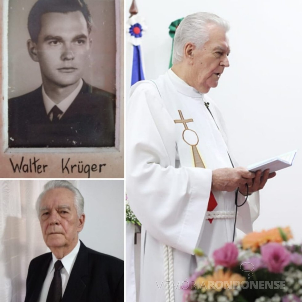 || Reverendo Walter Krüger que iniciou o seu mintério pastoral, em dezembro de 1960.
Imagem: Márcia Bauer - FOTO 3 - 