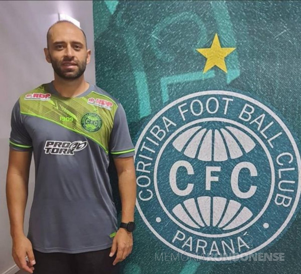 || Preparador físico rondonense Renan Felipe Hartmann Nunes contratado pelo Coritiba Football Club, em janeiro de 2022.
Imagem: Acervo O Presente - FOTO 22 -