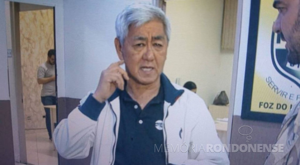 || Luiz Yoshio Suzuke, prefeito municipal de Medianeira, que assumiu a presidência da AMOP, em fevereiro de 2003.
Imagem: Acervo Alerta - FOTO 8 -