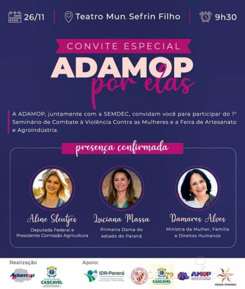 || Cartaz convite para o evento