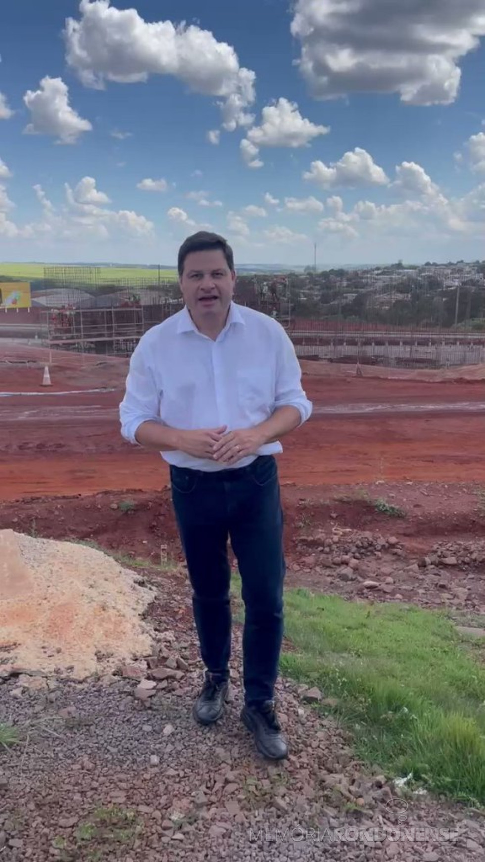 || Deputado federal Sandro Alex, secretário de Estado de Infraestrutura e Logística, que visitou a cidade de Marechal Cândido Rondon, em fevereiro de 2022.
Imagem: Acervo pessoal - FOTO 16 -