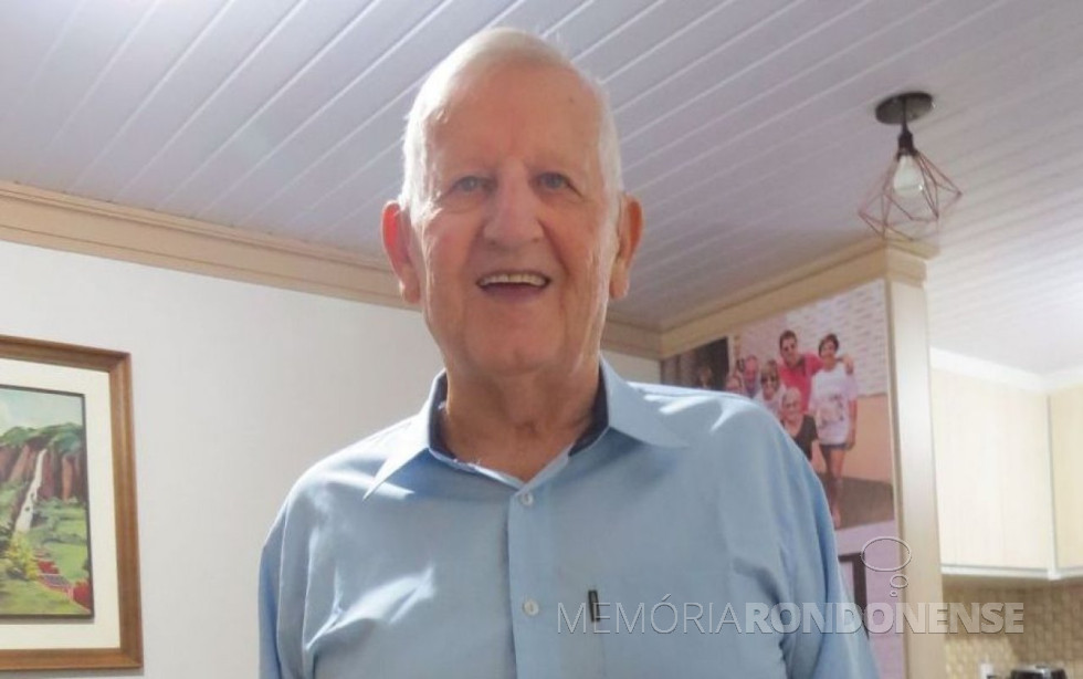 || Pioneiro rondonense José Albino Bohn, falecido em fevereiro de 2022.
Imagem: O Presente - FOTO 12 -