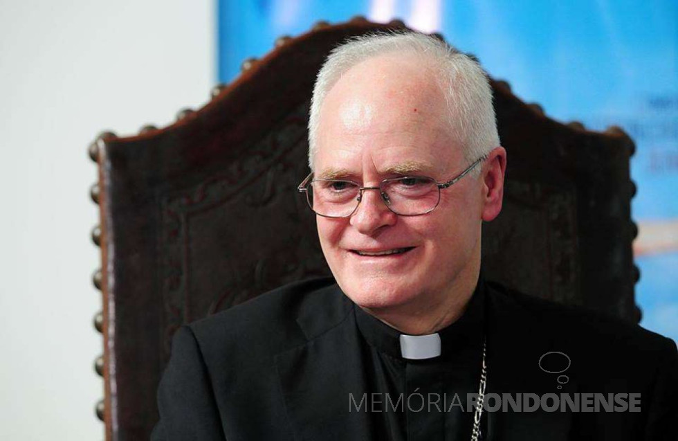 || Cardeal Odilo Scherer que foi agraciado com o título de Cidadão Honorário de Toledo, em março de 2008.
Imagem: Acervo ICI Digital - FOTO 14 -