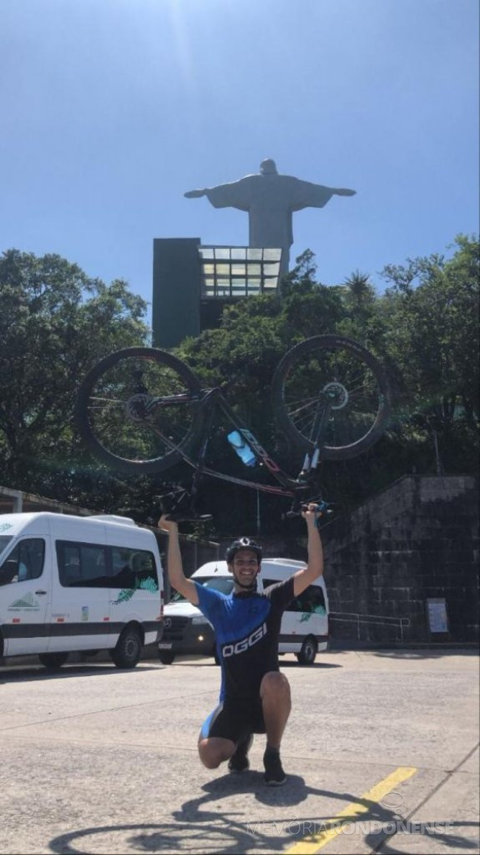 || Ciclista rondonense Marcelo Kanieski na cidade do Rio de Janeiro, em fevereiro de 2021.
Imagem: Acervo Tribuna do Oeste - FOTO 20 -