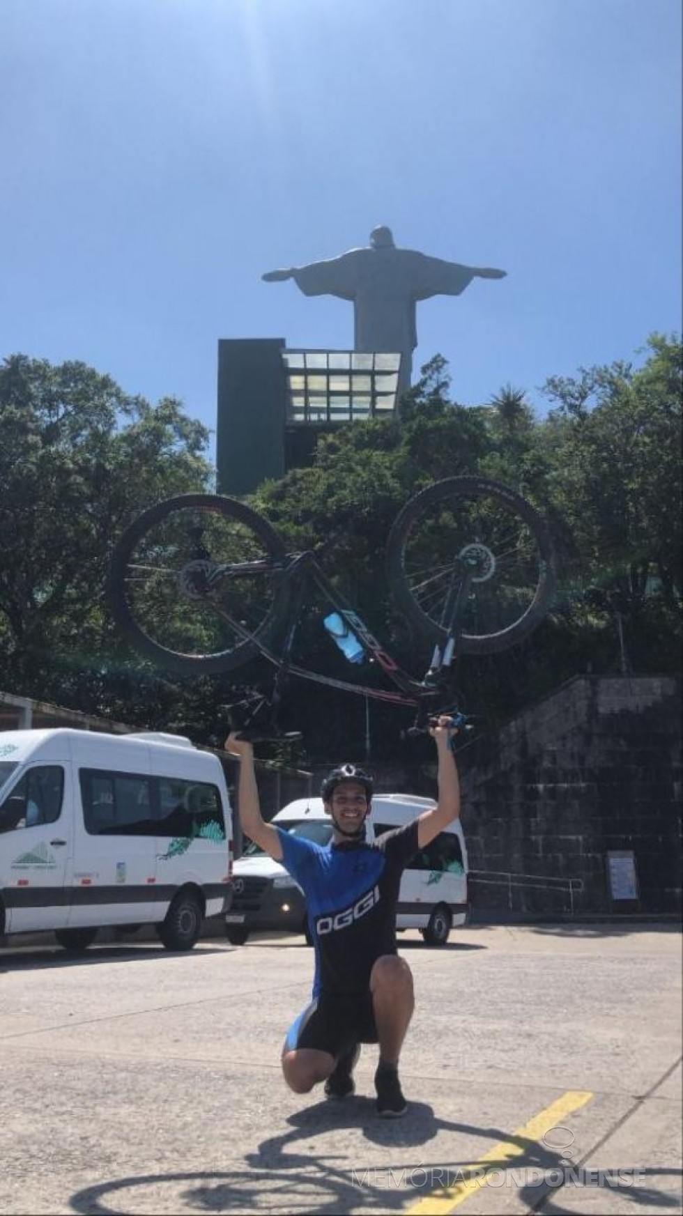 || Ciclista rondonense Marcelo Kanieski na cidade do Rio de Janeiro, em fevereiro de 2021.
Imagem: Acervo Tribuna do Oeste - FOTO 20 - 