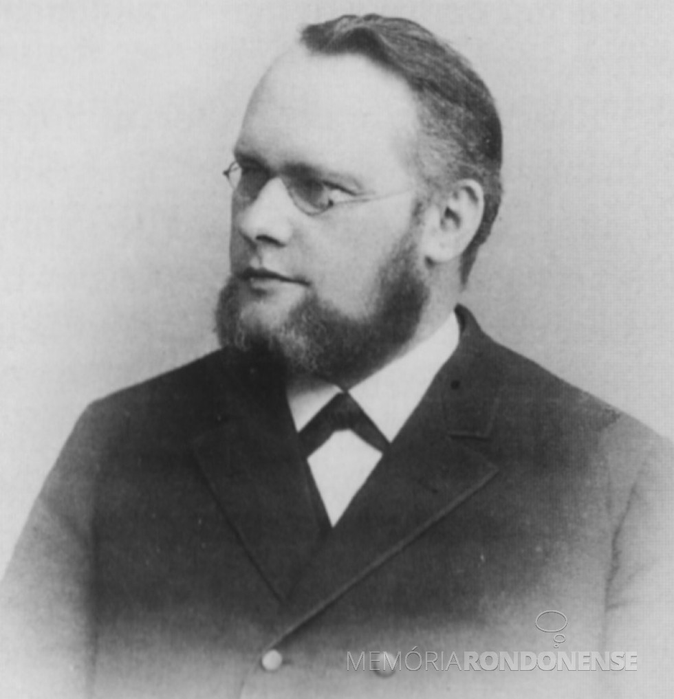 || Pastor Hermann Faulhaber, fundador da cidade de Mondaí (SC), em maio de 1922.
Imagem: Acervo Wikipedia Commons - FOTO  5 - 