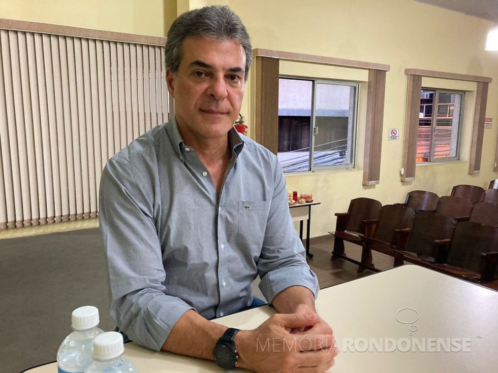 || Beto Richa, ex-governador do Paraná, visita a cidade de Marechal Cândido Rondon, em abril de 2022.
Imagem: Acervo Tribuna do Oeste - FOTO 15 -