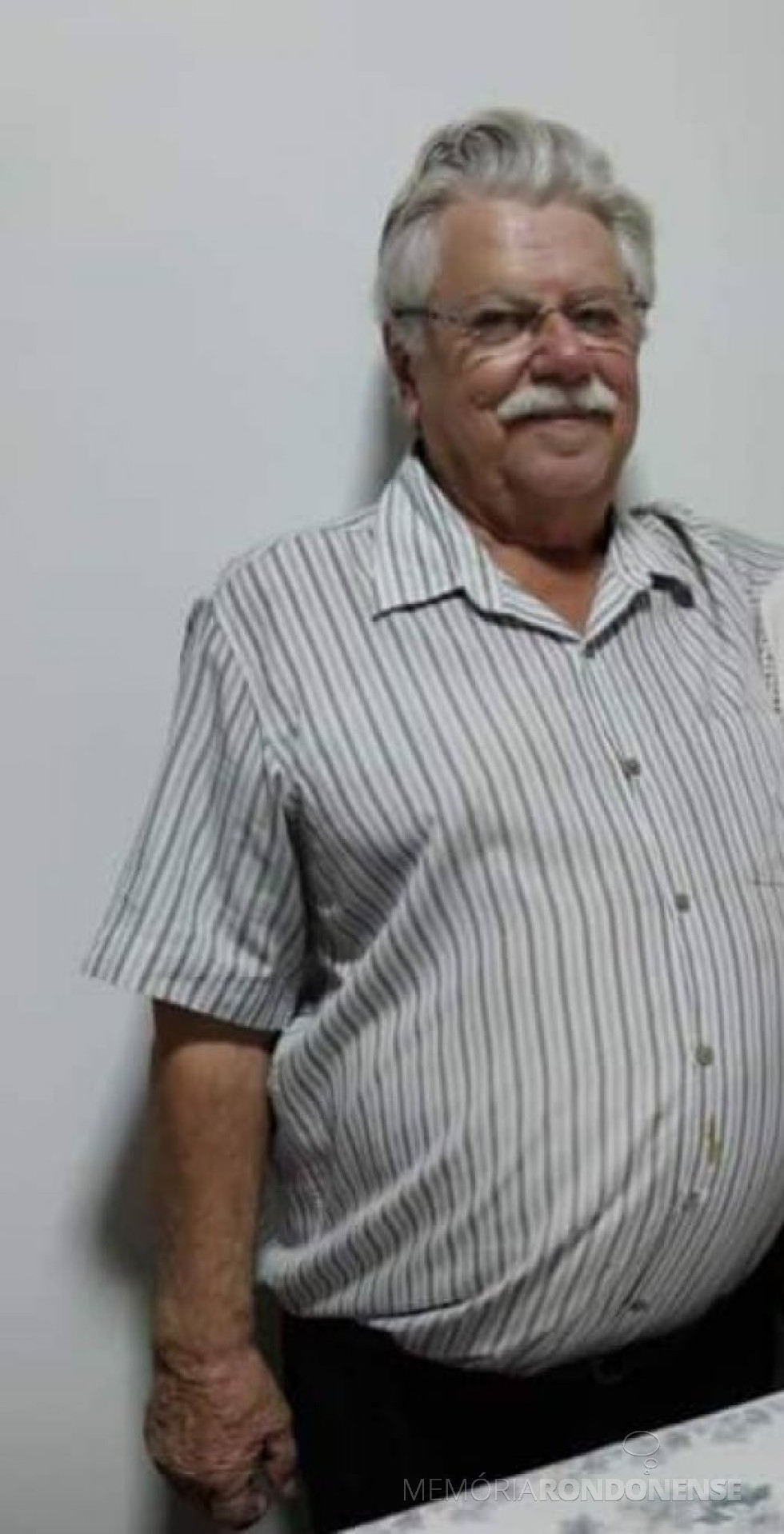 || Rondonense Atílio Debona, falecido em maio de 2022.
Imagem: Acervo de Jocelene Debona - FOTO 20 -