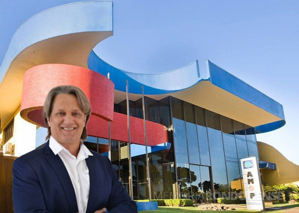 || Élio Marciniak (Kabelo), prefeito municipal de Santa Tereza do Oeste, eleito presidente da AMOP em final de junho de 2022.
Imagem: Acervo jornal A Voz do Paraná - FOTO 34 -