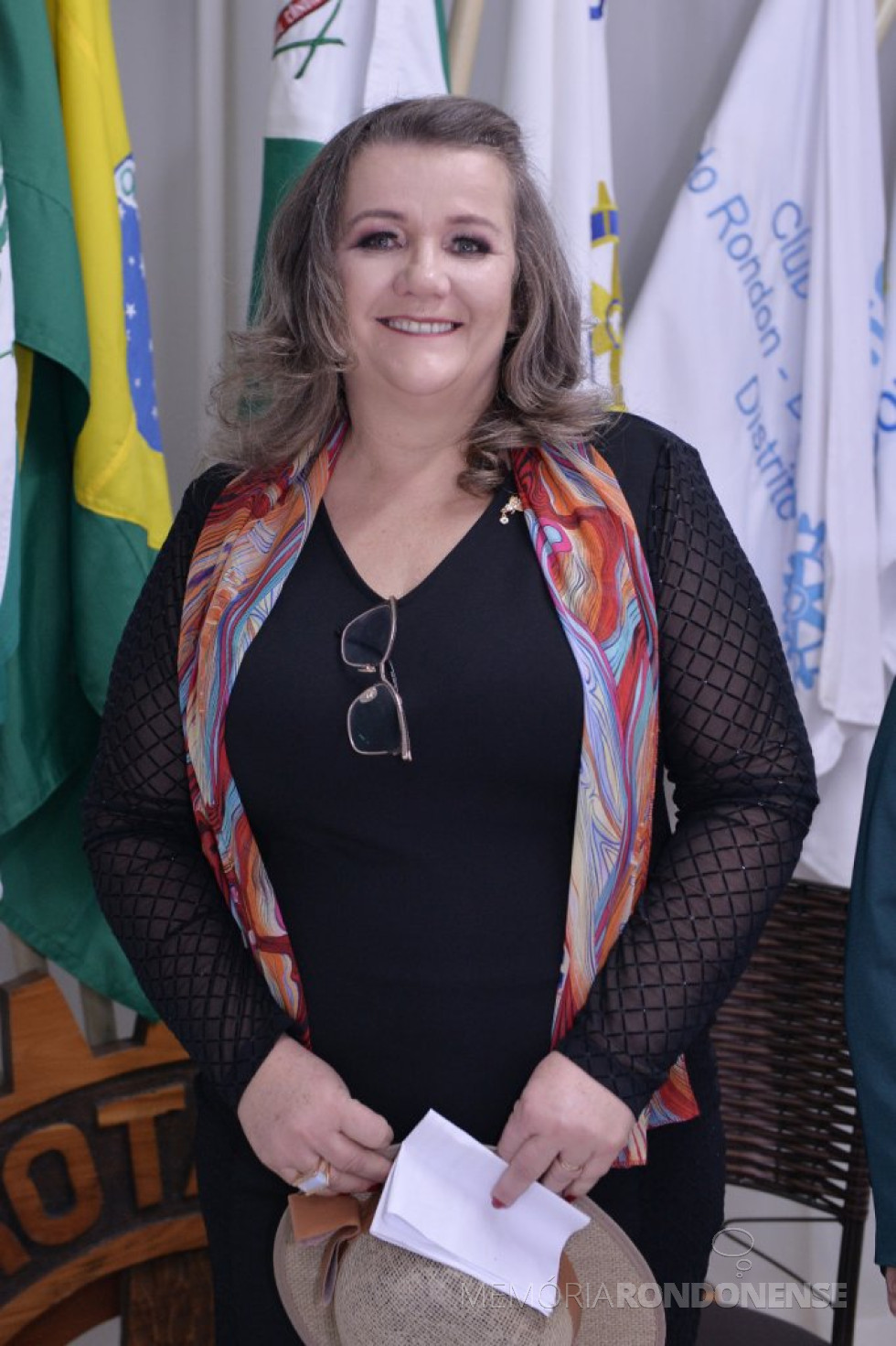 || Sandra Kuhn que tomou posse na presidência da Associação de Senhoras de Rotarianos, em junho de 2022.
Imagem e crédito Rafael Miguel Sturm - FOTO 34 -