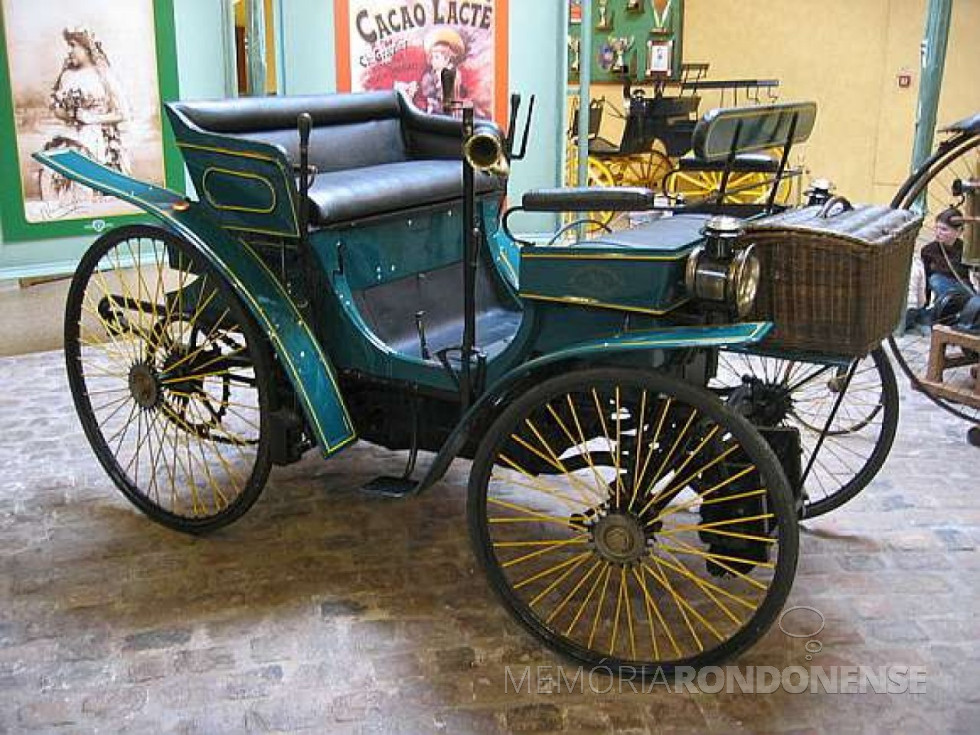 || Peugeot Type 3 idêntico ao que pertenceu a Alberto Santos Dumont, em museu da marca na França. - FOTO 3 -