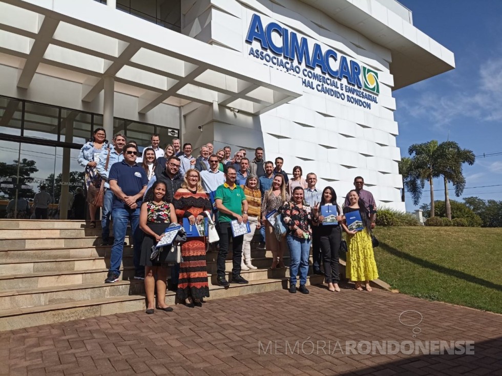 || Comitiva sul-matogrossense de associações comerciais em visita à Acimacar, em julho de 2022.
Imagem: Acervo Acimacar - FOTO 19 - 