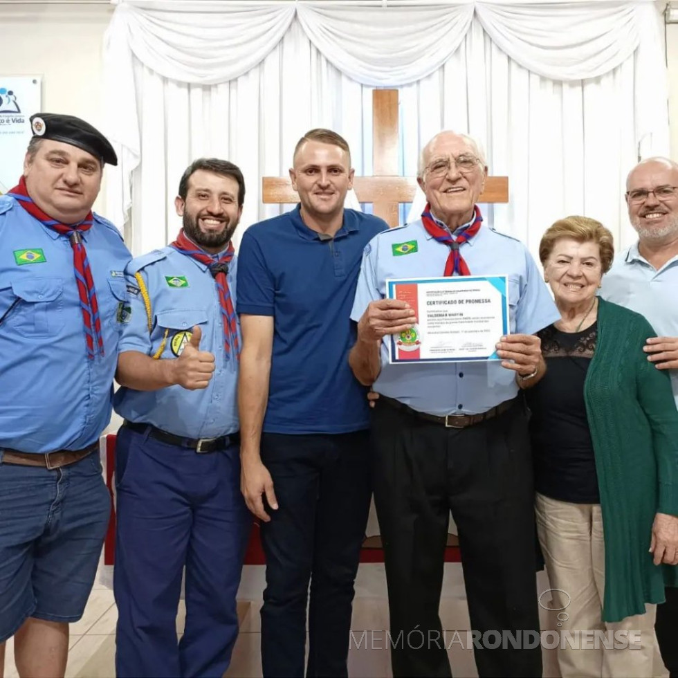 || Pastor Waldemar Martin com o título de