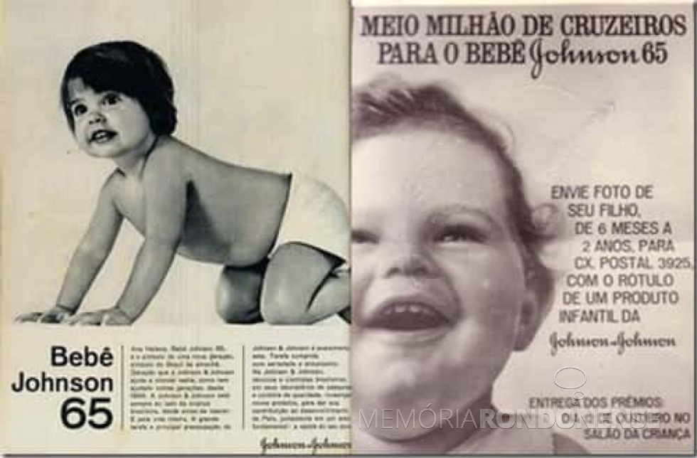 || Anúncio publicitário da multinacional Johnson para sua campanha