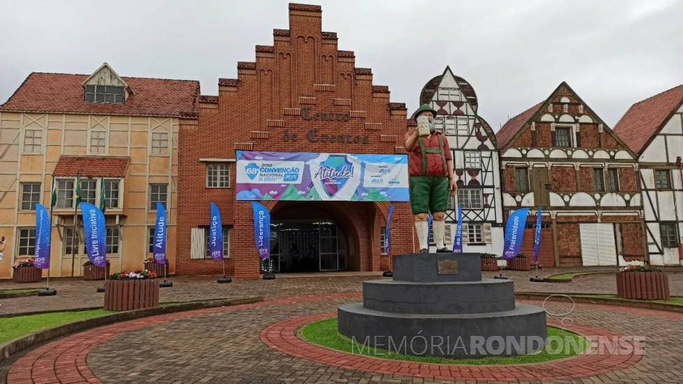 || Centro de Eventos de Marechal Cândido Rondon - local da 68ª Convenção Nacional da JCI Brasil, e da 28ª Convenção Nacional do Senado JCI Brasil, em outubro de 2022.
Imagem: Acervo Projeto Memória Rondonense - FOTO 5 - 