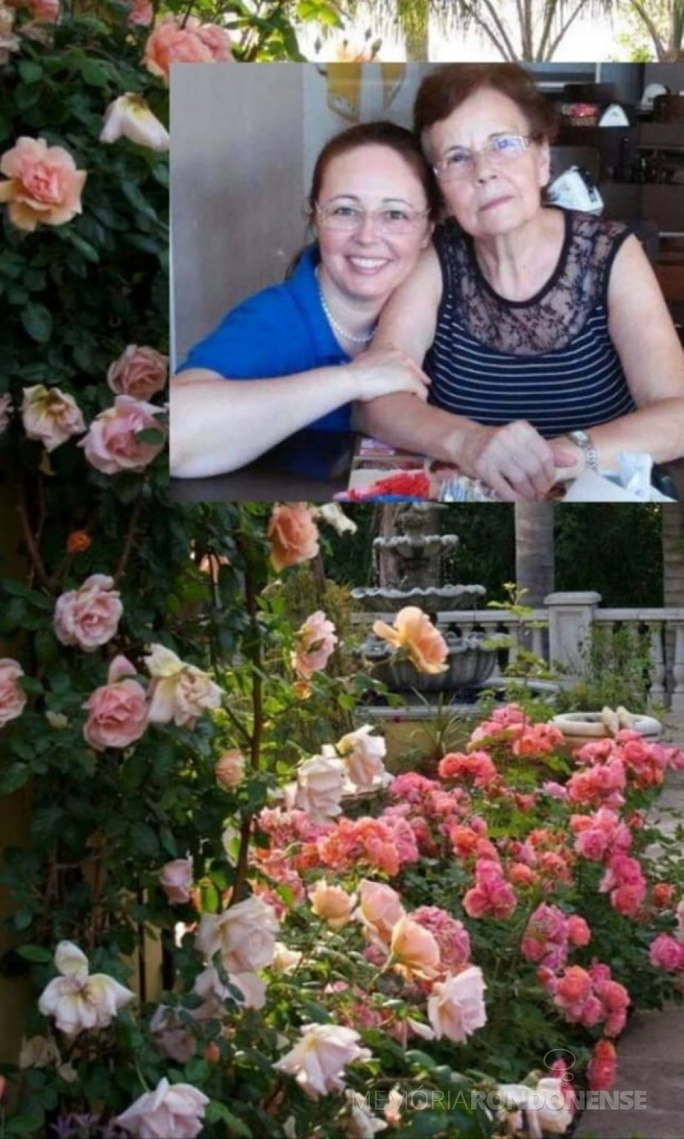 || Empresária rondonense Nelly Batista, falecida em outubro de 2022, na companhia da única filha, Andreia.
Imagem: Acervo pessoal - FOTO 25 -