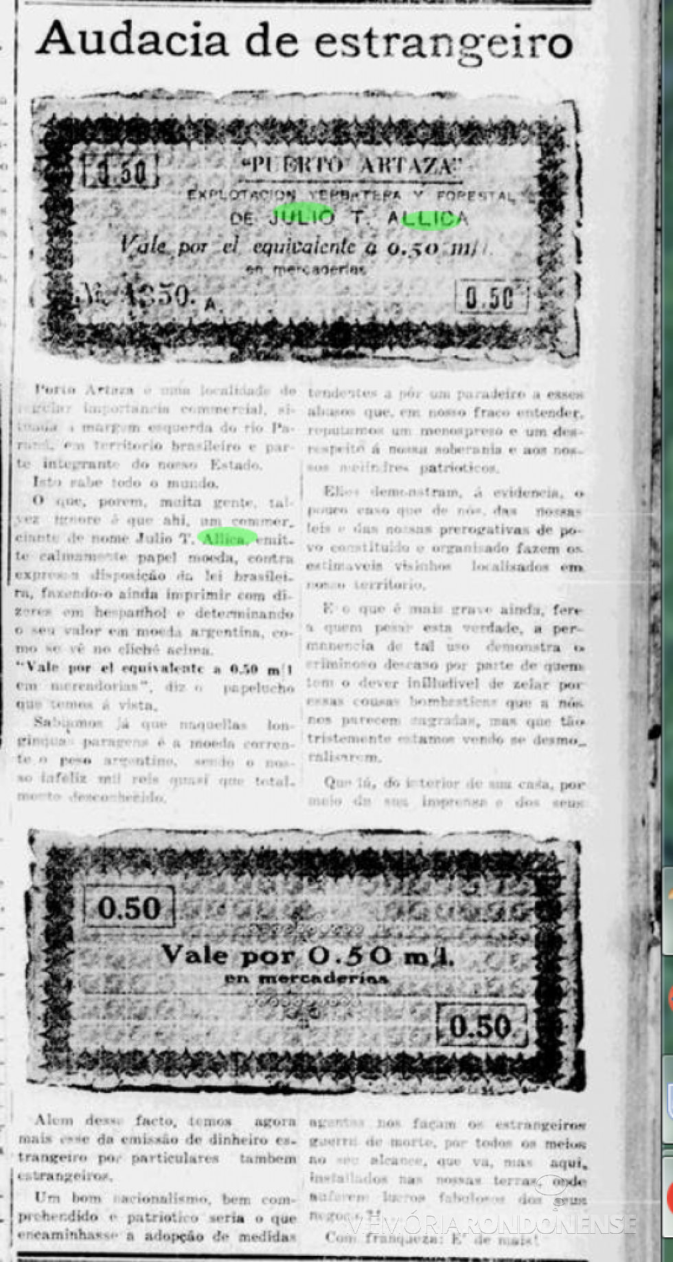 || Recorte do jornal curitibano