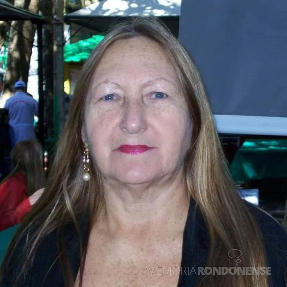 || Professora rondonense Zueli Dolores Kerber, falecida em novembro de 2022.
Imagem: Acervo pessoal - FOTO 21 -