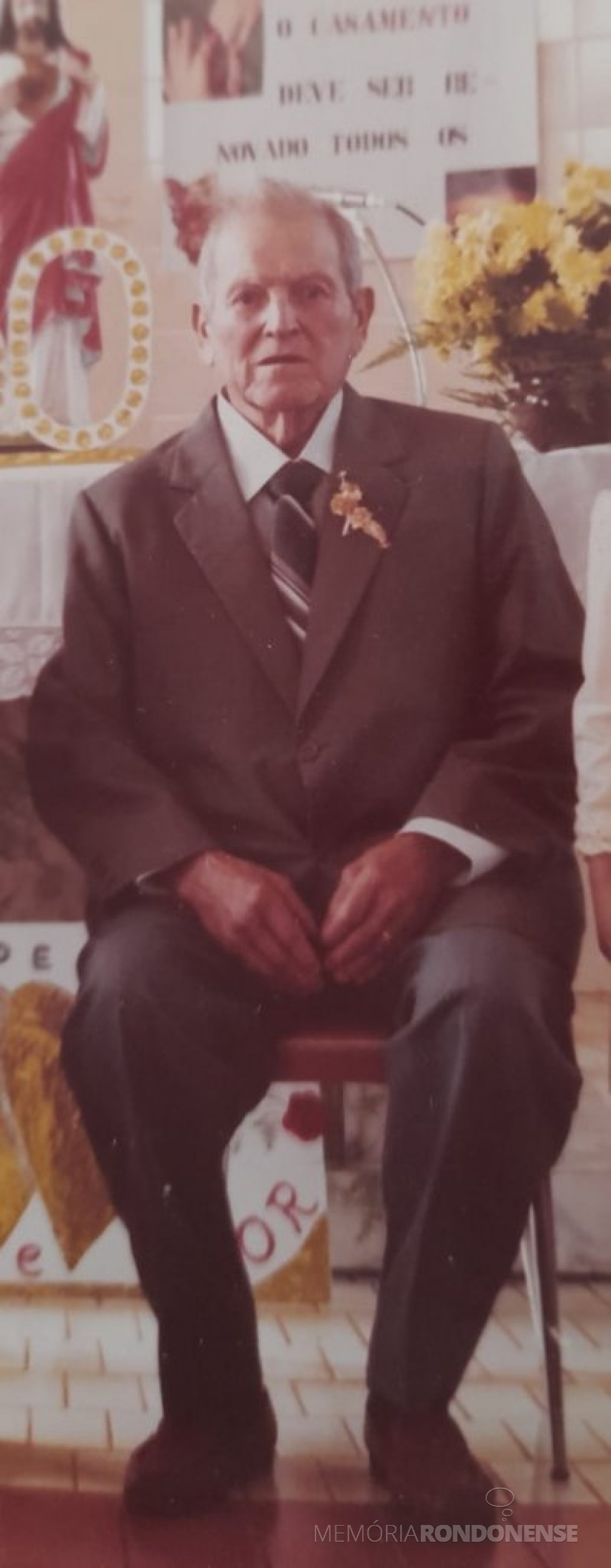|| Rondonense Ferdinando Lizzoni falecido em setembro de 1984.
Imagem: Acervo da família - FOTO 3 -