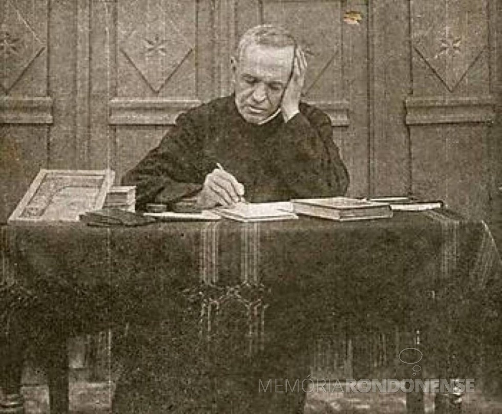 || Padre Theodor Amstad, idealizador do cooperativismo de crédito no Brasil, falecido em novembro de 1938. 
Imagem: Acervo Projeto Memória Rondonense - FOTO 3 - 
