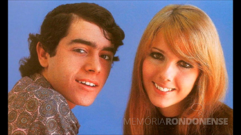 || Dupla Leno e Lilian em foto dos tempos da Jovem Guarda. 
Imagem: Acervo  Memórias Musicais - FOTO 19 - 