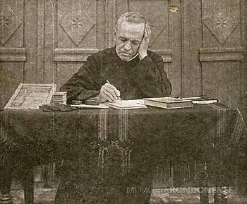 || Padre Theodor Amstad, idealizador do cooperativismo de crédito no Brasil, falecido em novembro de 1938. 
Imagem: Acervo Projeto Memória Rondonense - FOTO 3 -