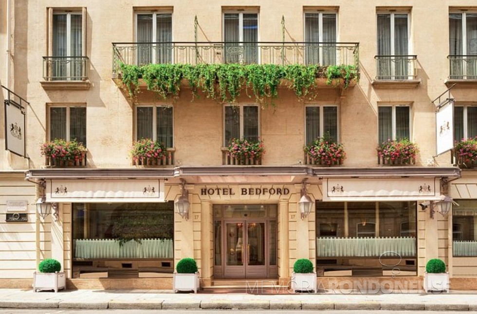 || Atual (em 2022) fachada do Hotel Bedford, em Paris, onde faleceu D. Pedro, o  último imperador do Brasil, em dezembro de 1891.
Imagem: Acervo TripAdvisor - FOTO 5 -