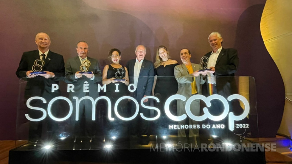 || Outro momento da entrega da premiação de Somos Coop Melhores 2022.
Imagem: Acervo Comunicação Copagril - FOTO 29 -