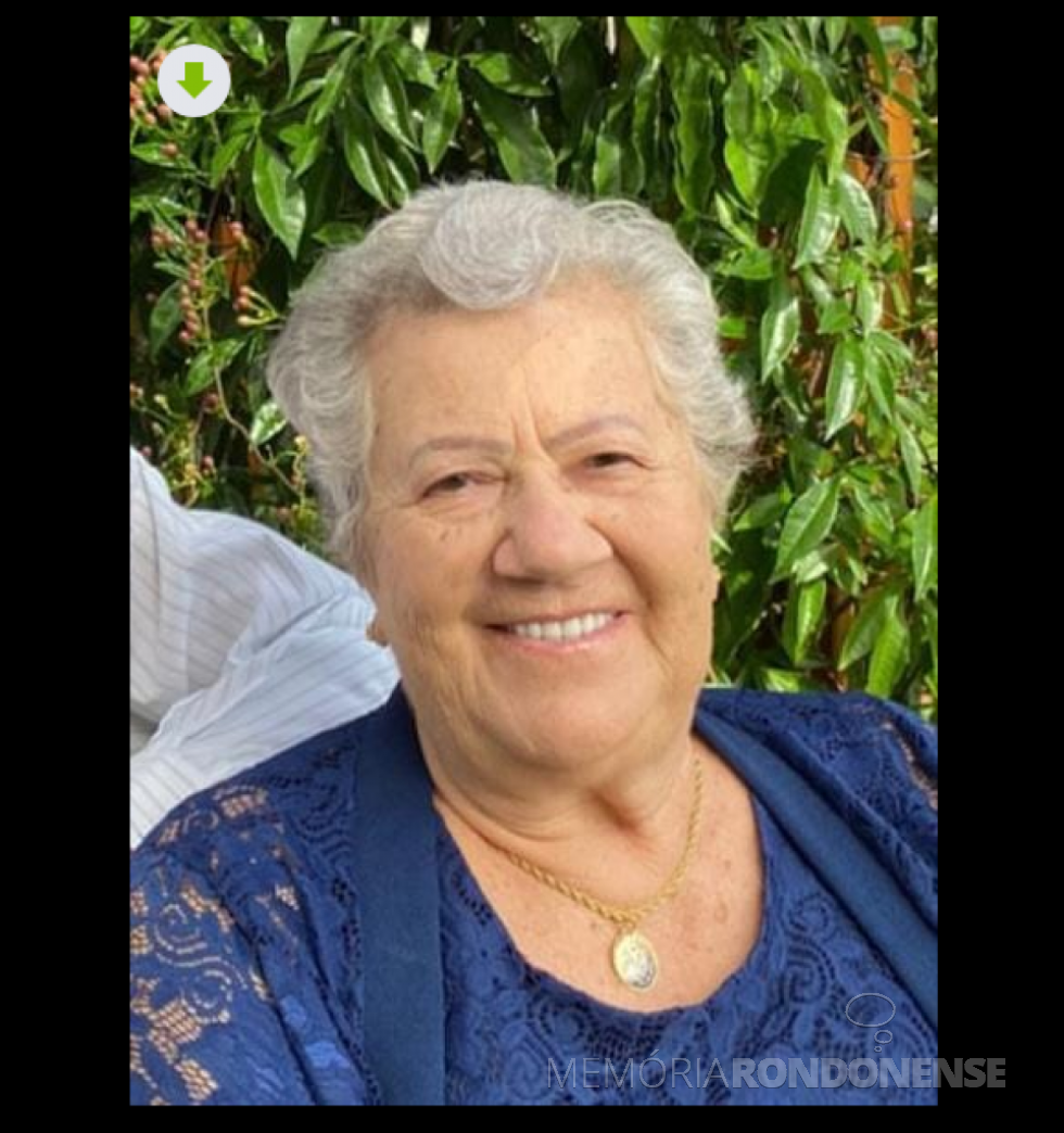 || Rondonense Melita Vier, falecida em janeiro de 2023.
Imagem: Acervo da família - FOTO 19 -