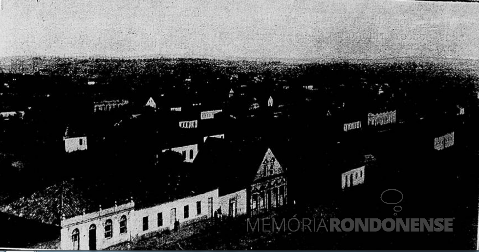 || Vista da cidade paranaense de Guarapuava na metade do século 19, quando era a sede municipal do maior município da província do Paraná.
Imagem: Acervo Biblioteca Nacional Digital - FOTO 2 -