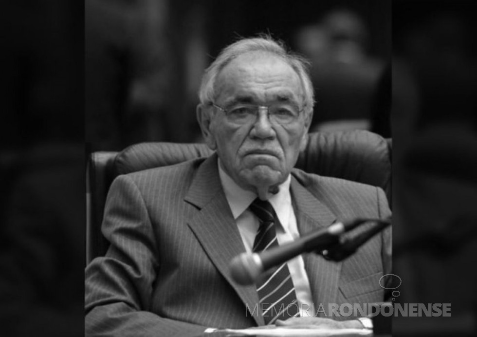 || Duílio Genari, ex-deputado estadual, falecido em março de 2023.
Imagem: Acervo Assembleia Legislativa do Estado do Paraná - crédito: Sandro Nascimento - FOTO 13 -