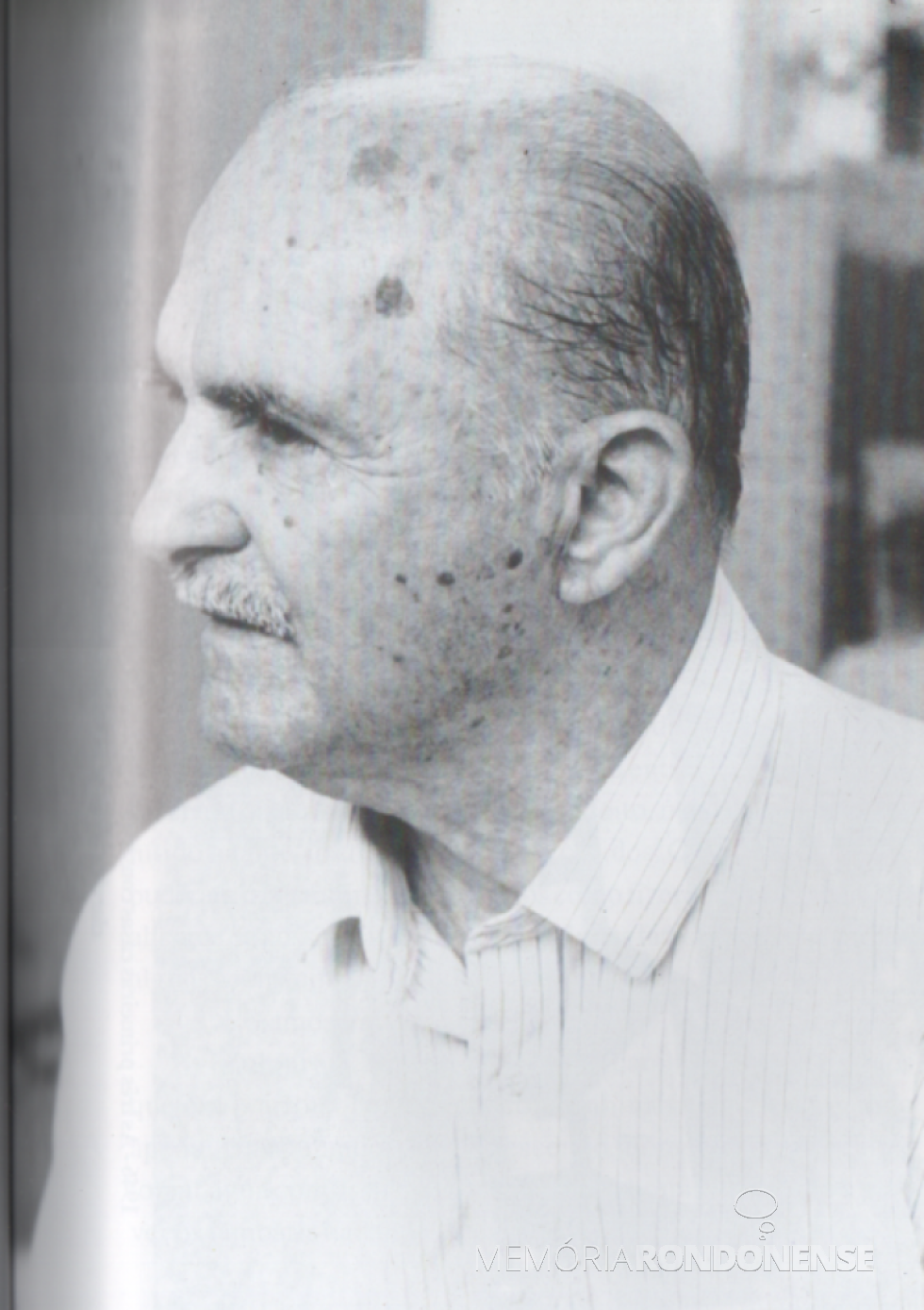 || Pioneiro Zulmiro Ruaro, fundador da cidade de Toledo (PR)., em março de 1946. 
Imagem: Acervo Vitor Beal - FOTO 5 -