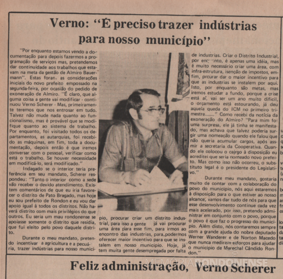 || Destaque o extinto jornal rondonense