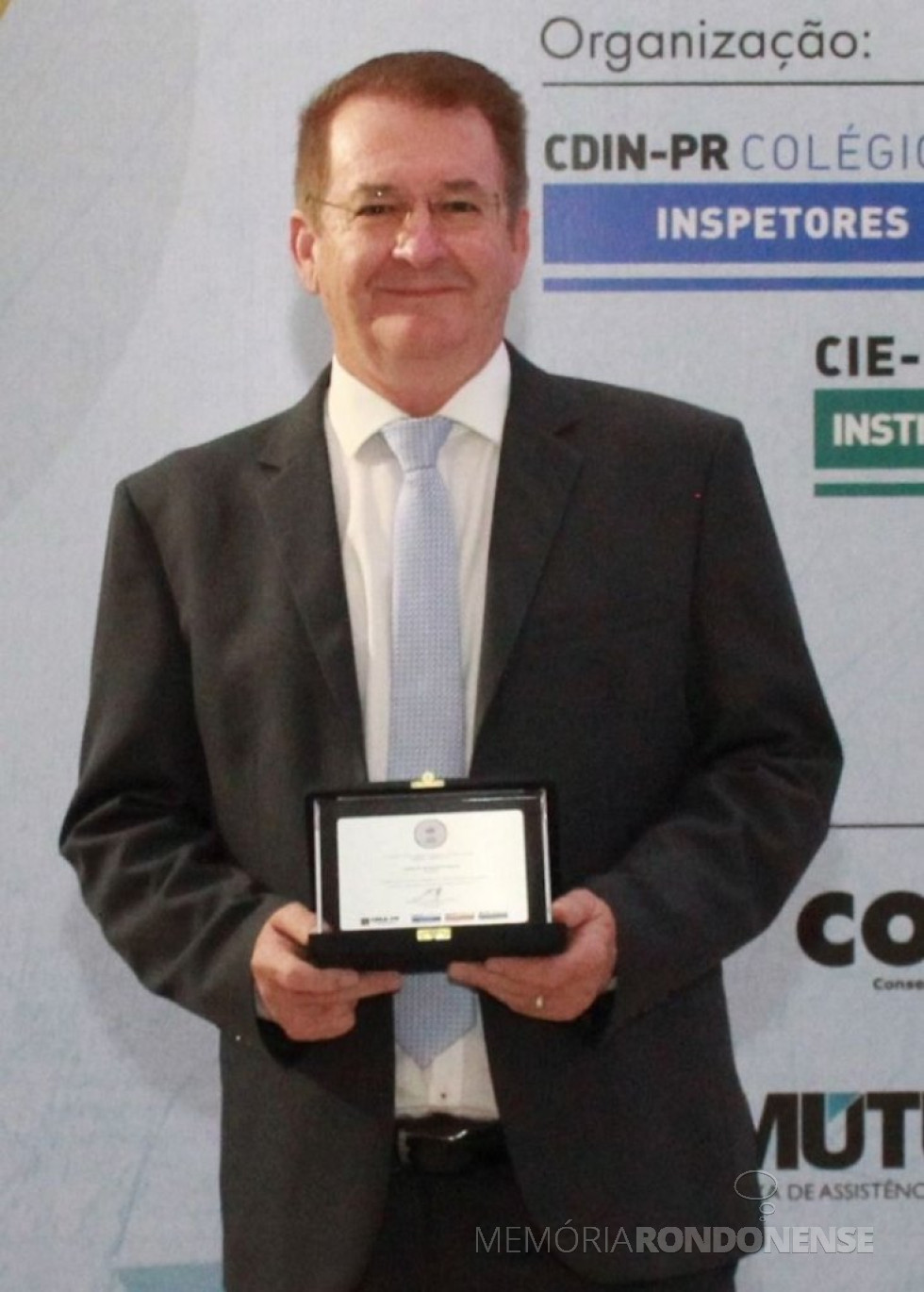 || Engenheiro civil Carlos Roberto Wild, eleito presidente do CDER-PR, em abril de 2023.
Imagem: Acervo Tribuna do Oeste (Marechal Cândido Rondon) - FOTO 16 -