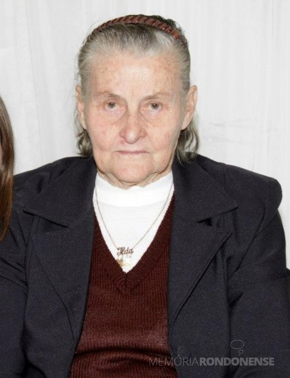 || Pioneira rondonense Ilda (nascida Hartleben) Vorpagel, falecida em abril de 2023.
Imagem: Acervo Clarice Verônica, neta - FOTO 19 -