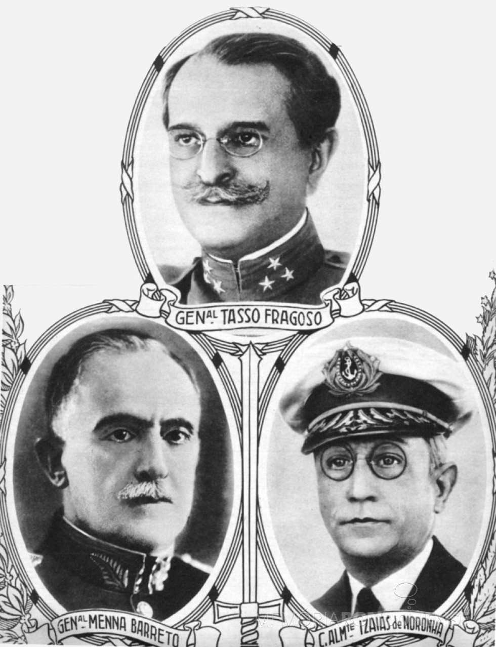 || Junta Governativa que assumiu o poder no País com a derrubada do presidente Washington Luiz, em outubro de 1937.
Image: Acervo Wikiwand - FOTO 2 -