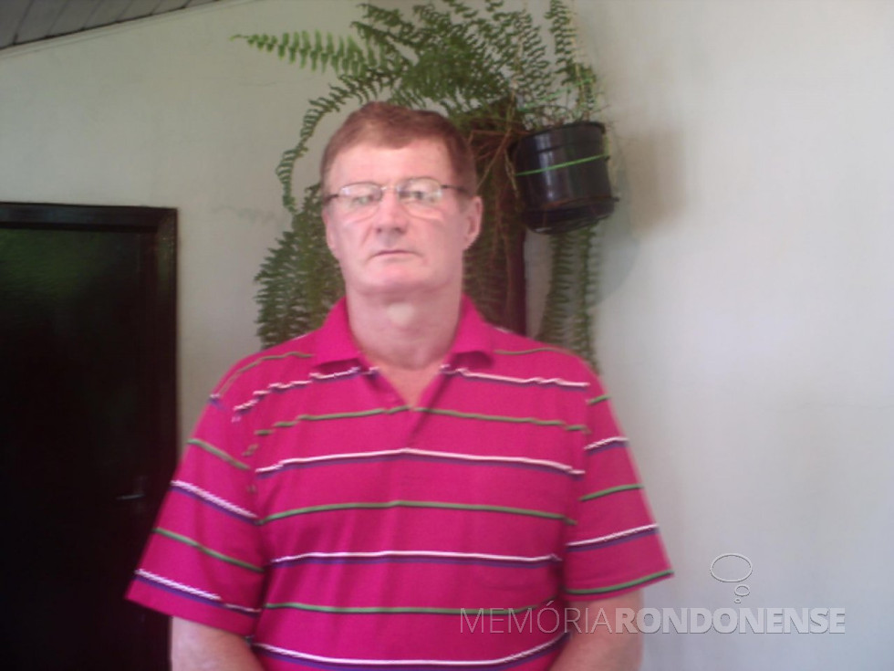 || Professor rondonense Telmo Roque Kuhn, falecido em abril de 2023.
Imagem: Acervo pessoal - FOTO 21 -