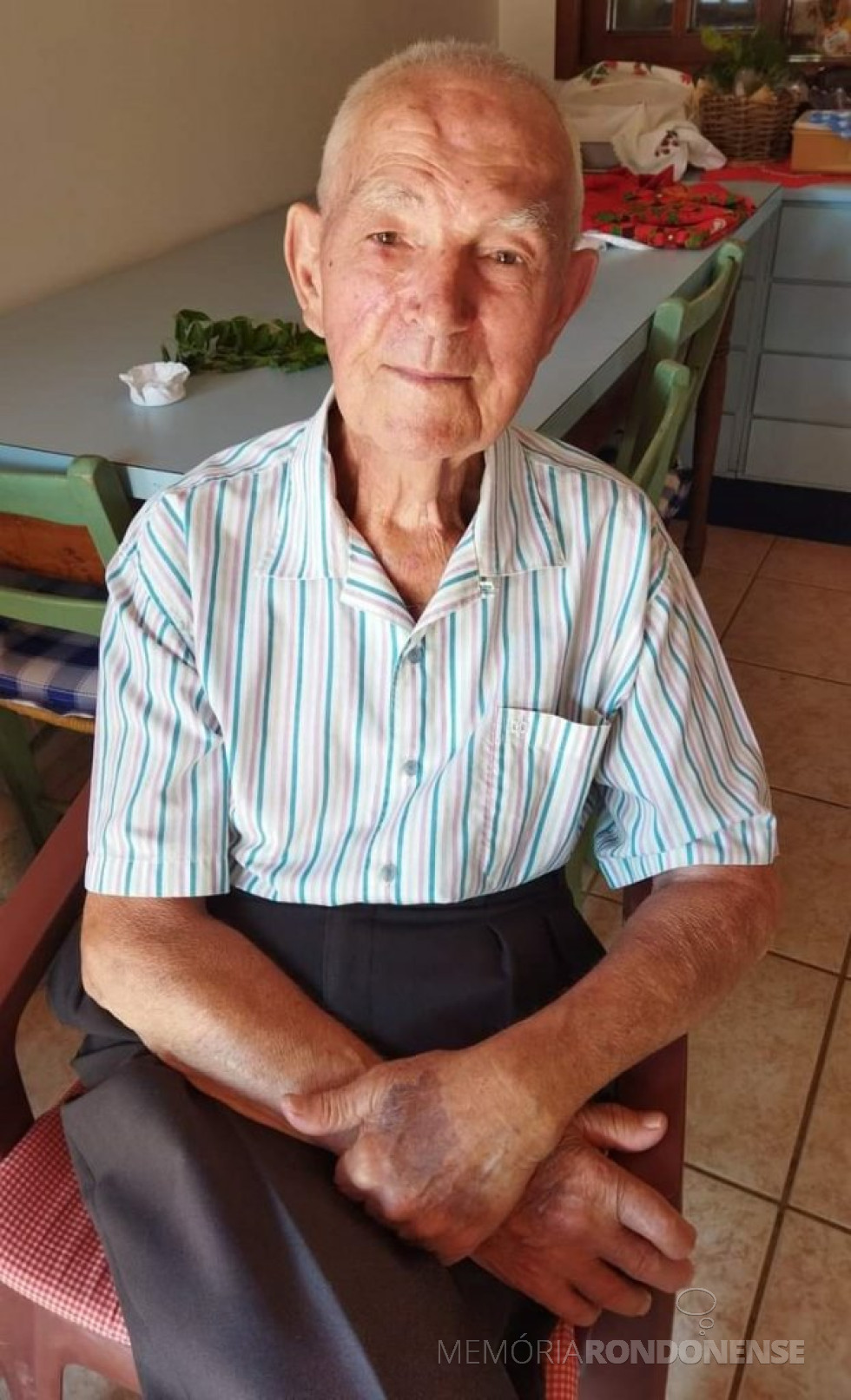 || Rondonense Ivo Krummenauer falecido em abril de 2023.
Imagem: Acervo Lone Richter, filha - FOTO 18 -