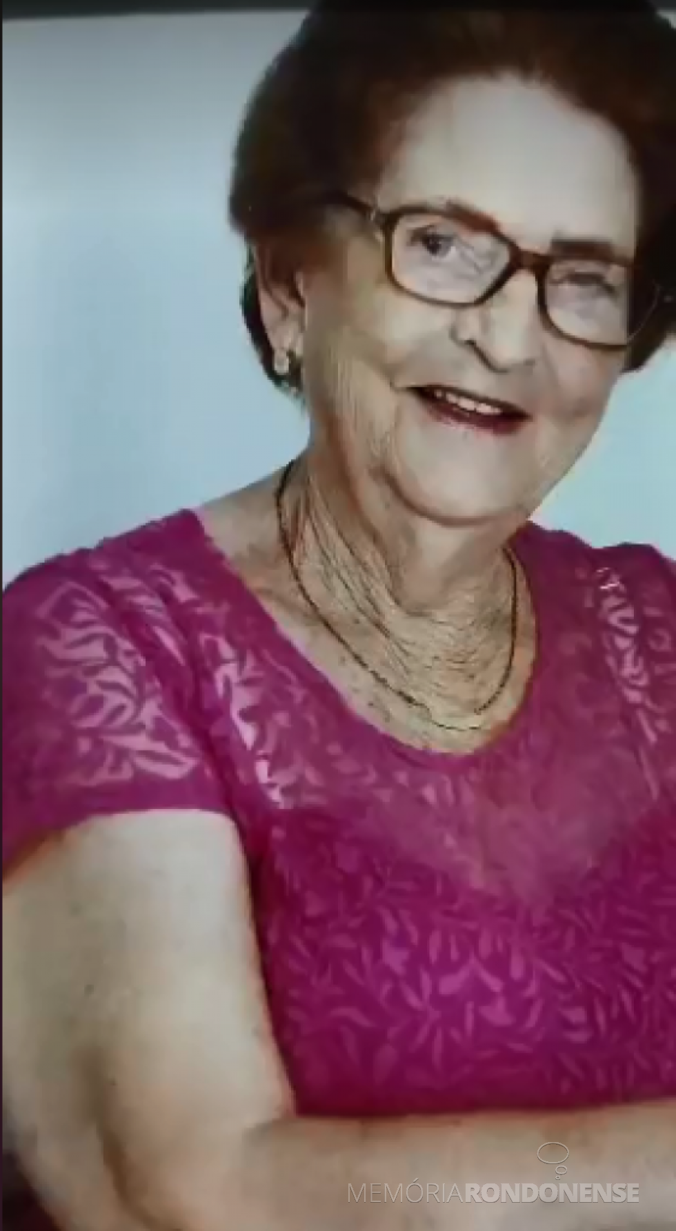 || Pioneira rondonense Elli (nascida Uecker) Schöne, falecida em final de outubro de 2018.
Imagem: Acervo Neusa Schöne - FOTO 15 -