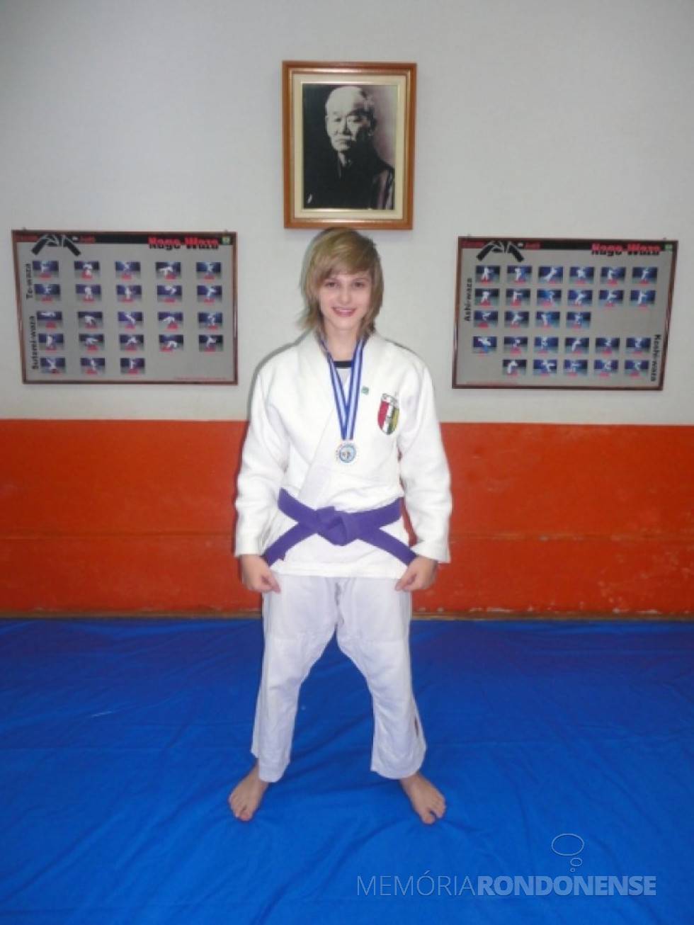 || Judoca rondonense Ellen Luísa Vorpagel que representou o Paraná nas Olímpiadas Escolares, em julho de 2012.
Imagem: Acervo Olho na Bola - FOTO 13 -