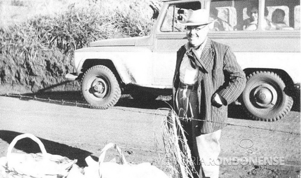 || Ari Branco da Rosa, 1º prefeito municipal de Marechal Cândido Rondon (nomeado ) falecido em maio de 1966.
Imagem: Acervo Projeto Memória Rondonense - FOTO 4 - 