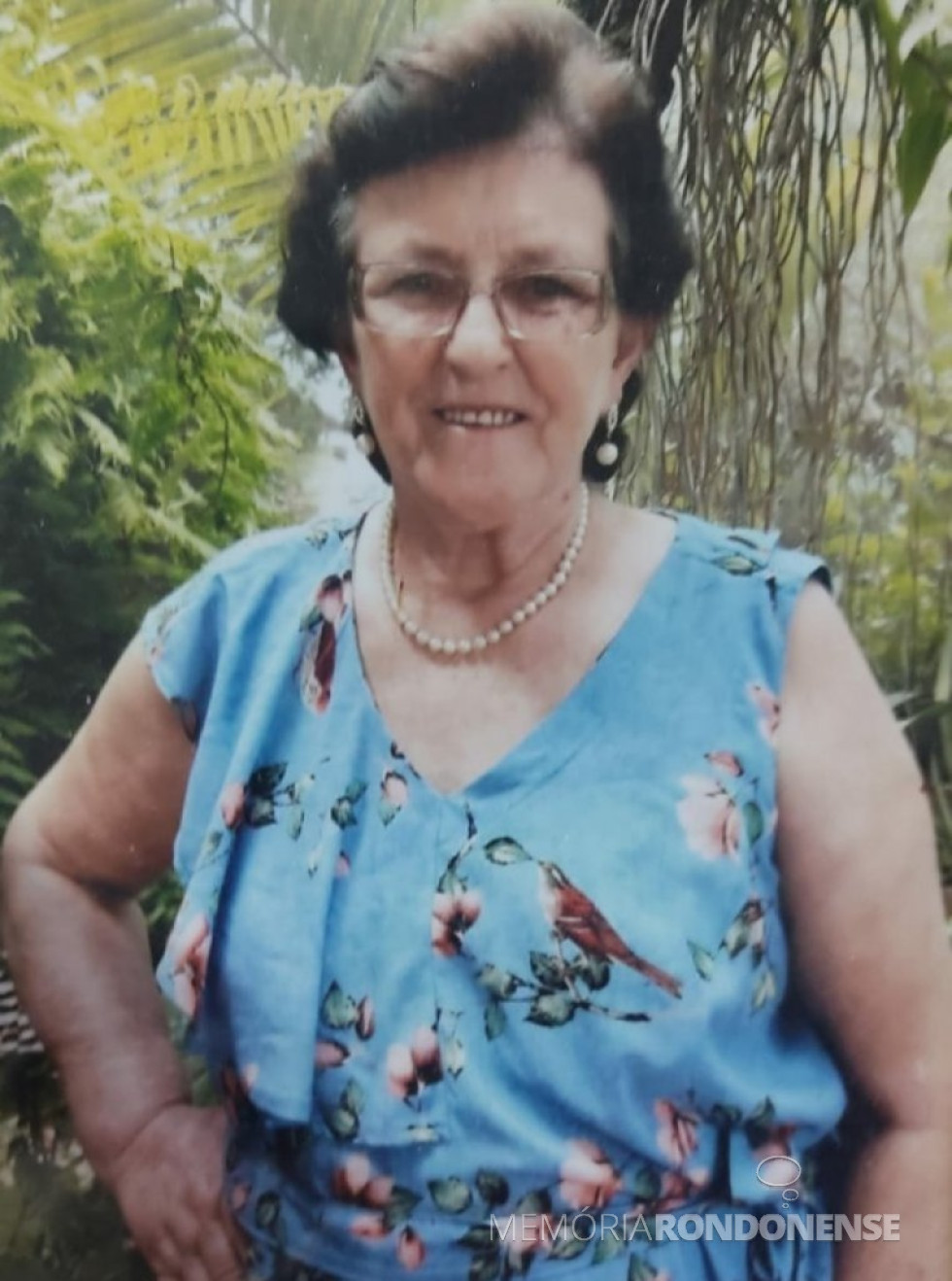 || Pioneira rondonense Bernardete Guesser Richart,  falecida em junho de 2021.
 Imagem: Acervo Capela São Paulo de Vila Curvado/Facebook - FOTO 16 -
